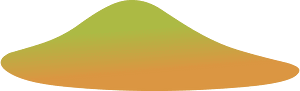 Orange fantasy hill
