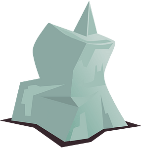Green cliff