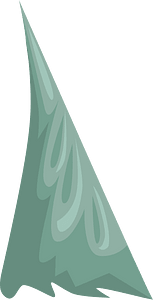 Green cliff
