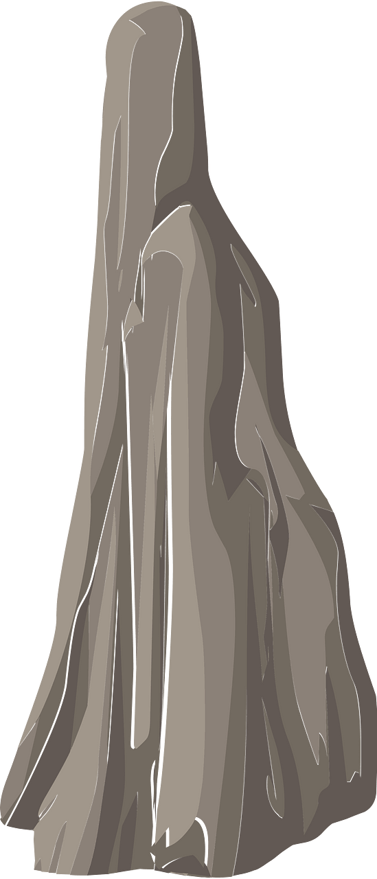 Light brown cliff front
