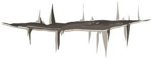 Light brown cliff front