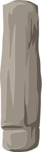 Light brown cliff front