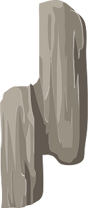 Light brown cliff front