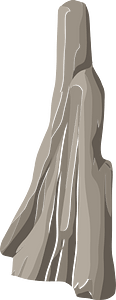 Light brown cliff front