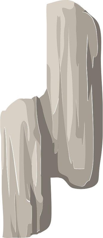 Light brown cliff front