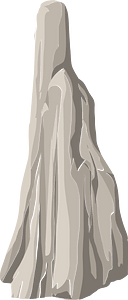 Light brown cliff front