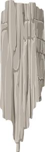 Light brown cliff side