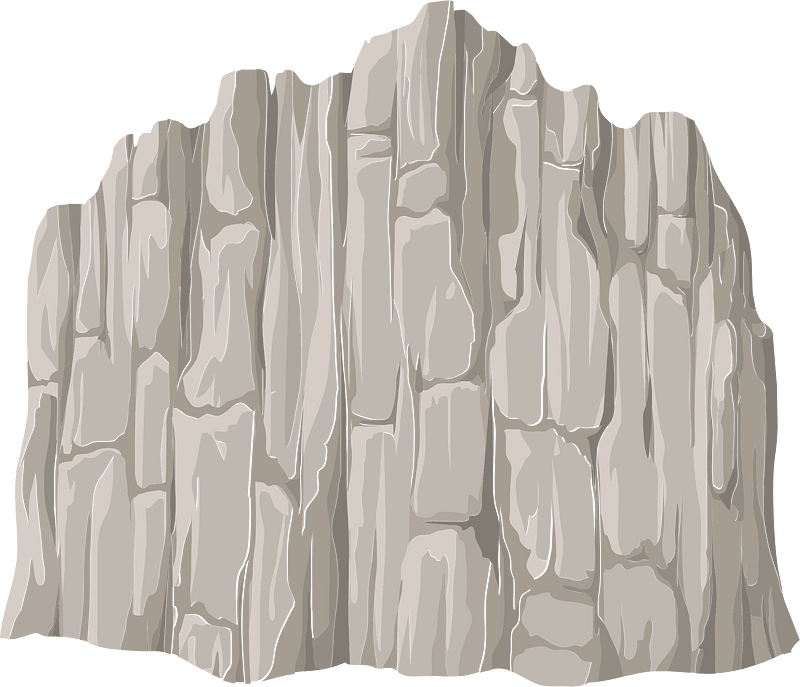 Light brown cliff side
