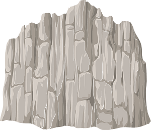 Light brown cliff side