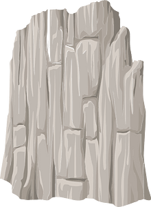 Light brown cliff side