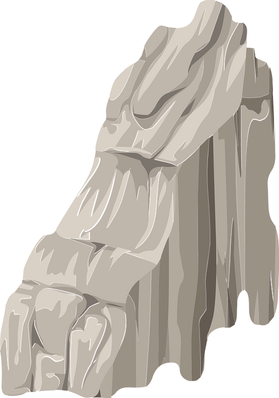 Light brown cliff side