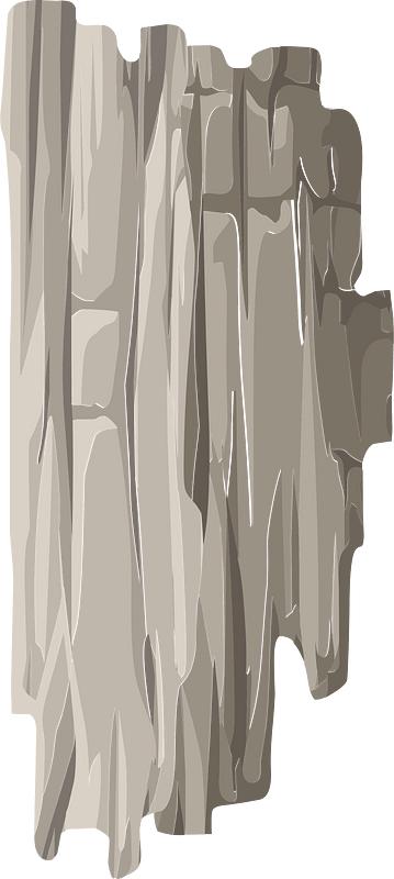 Light brown cliff side