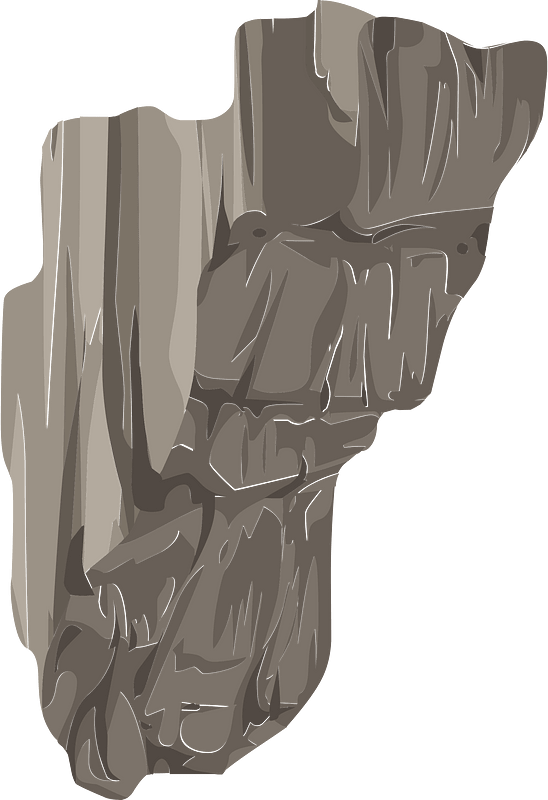 Light brown cliff side