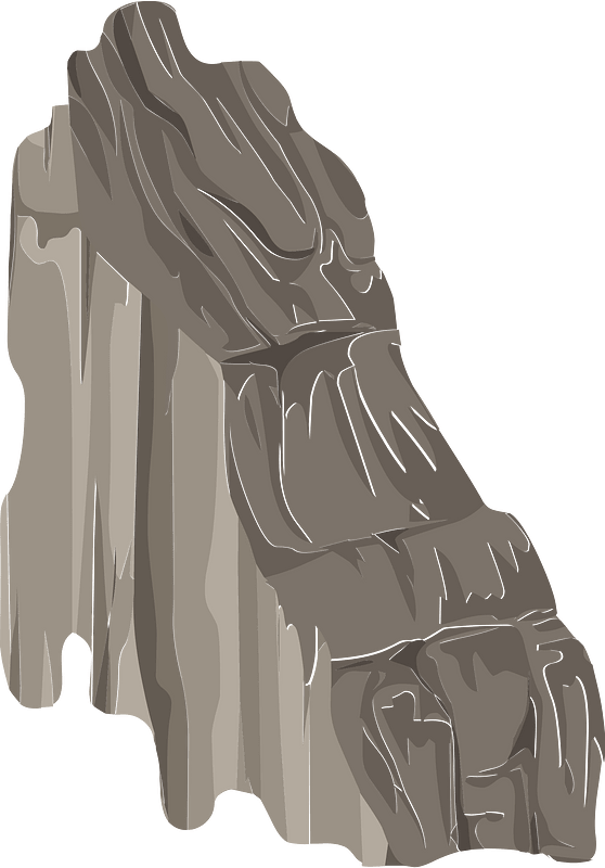 Light brown cliff side