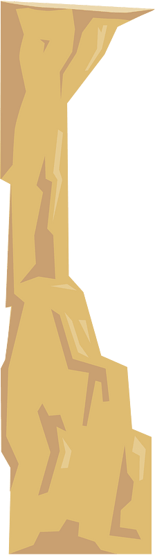 Light brown craggy mountain background