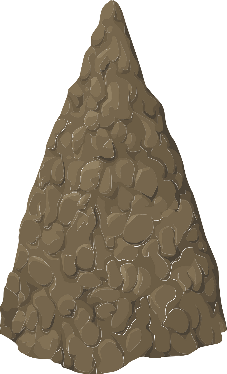 Sharp mountain top