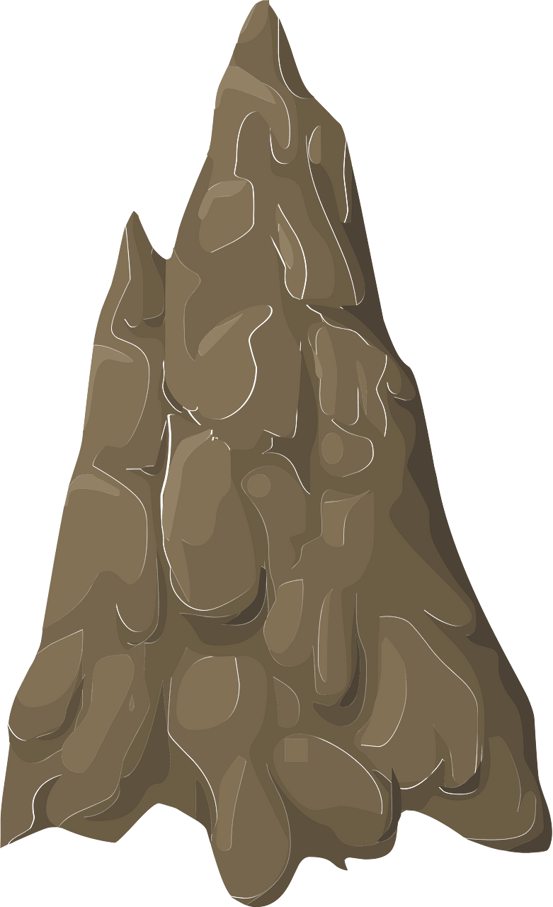 Sharp mountain top