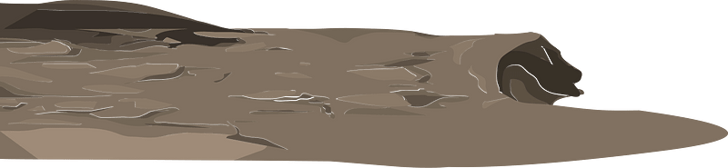 Brown platform left