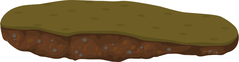 Floating platform dirt