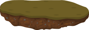 Floating platform dirt