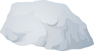 Grey rocky platform