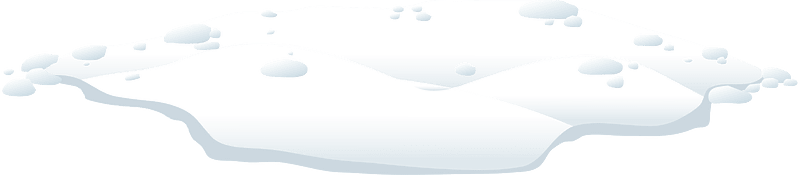 White snow cap
