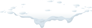 White snow cap