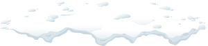 White snow cap