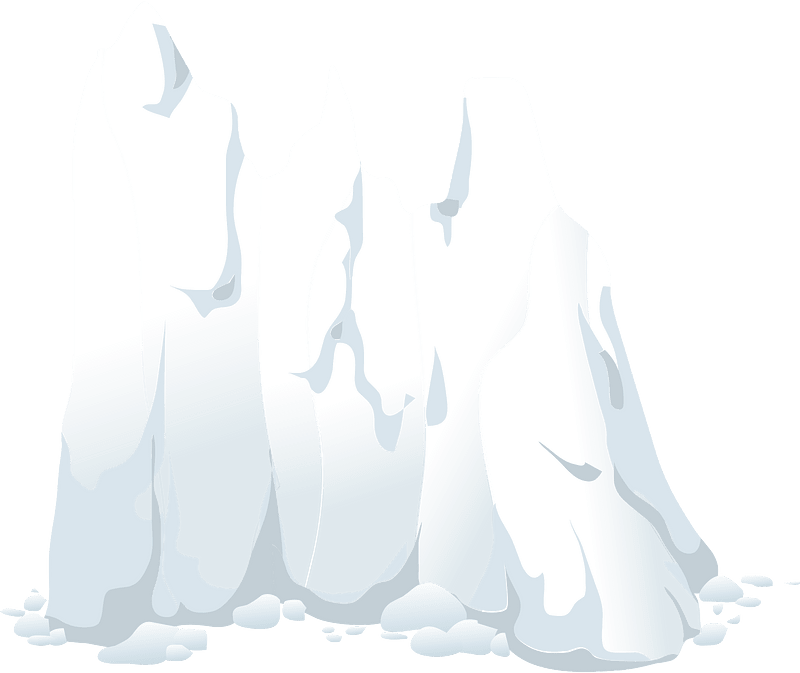 White snow skirt
