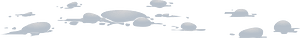 White snow splotch