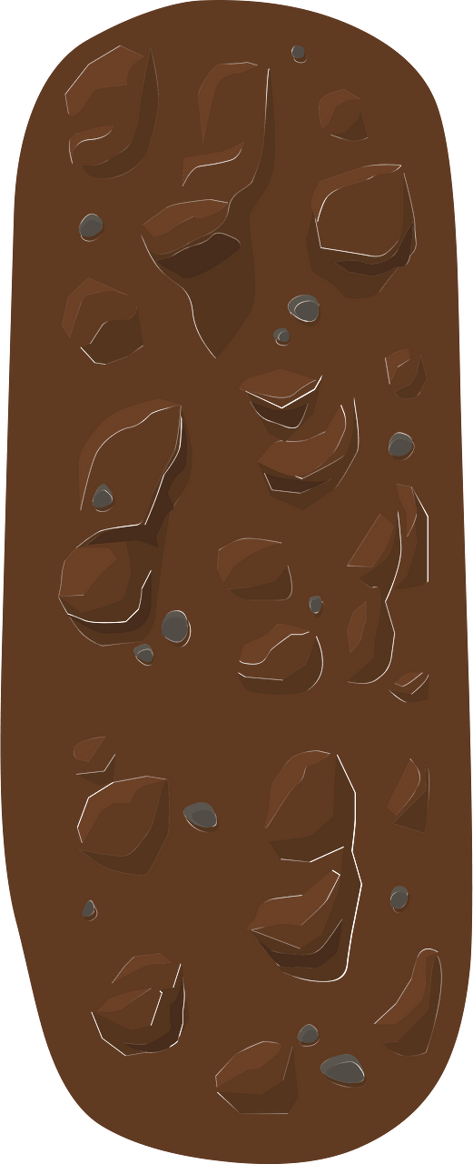 Brown ground crosssection patch