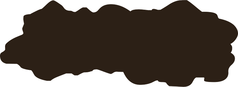 Brown ground crosssection underground fill