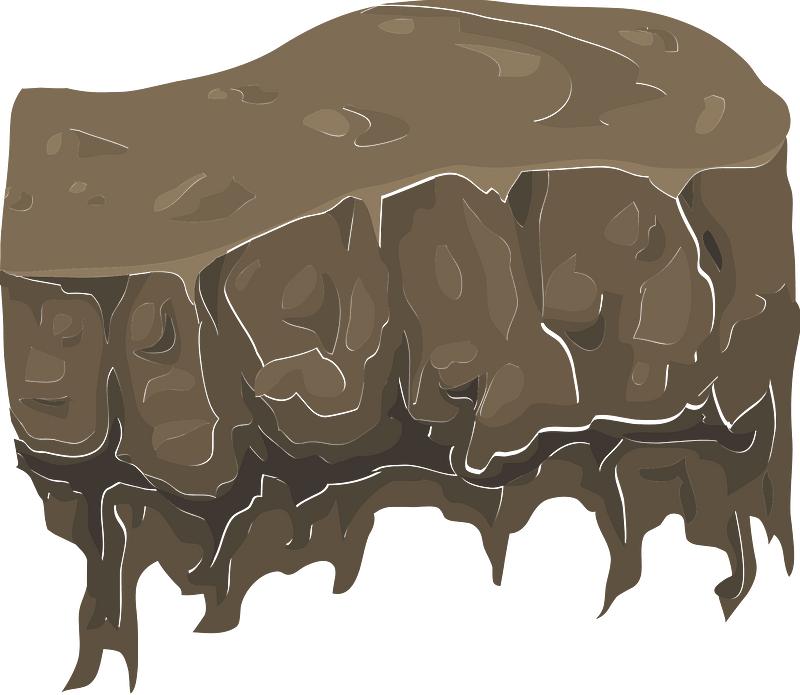Brown ground heights platform