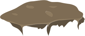 Brown ground heights topper