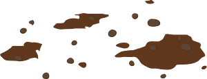 Brown stones