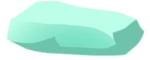 Green beryl rock