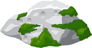 Grey dull rock