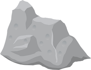 Grey dull rock