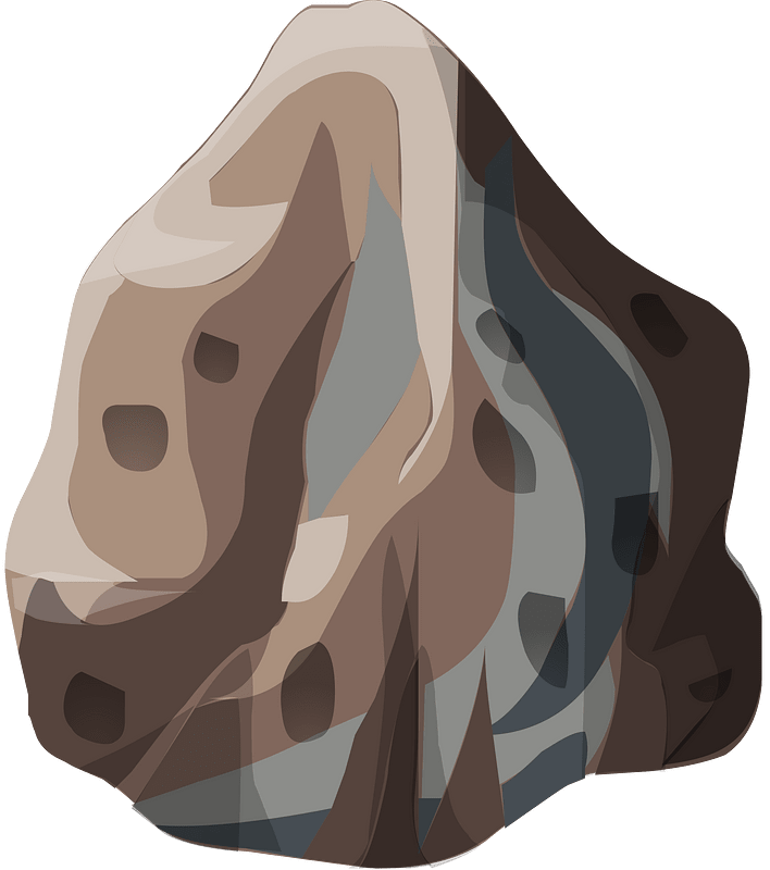 Petrified rock medium