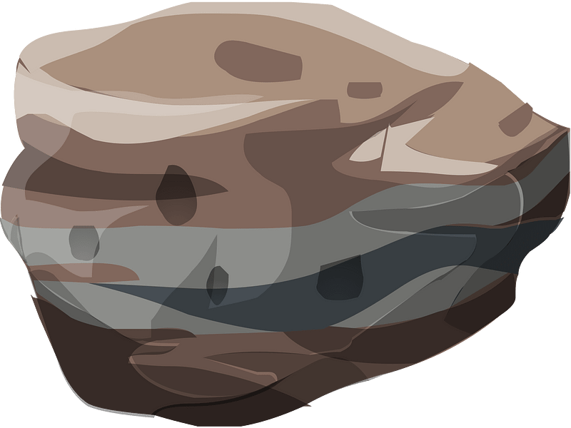 Petrified rock small