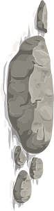 Wall boulders