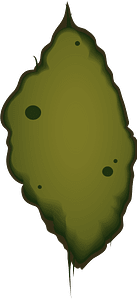 Green tree moss