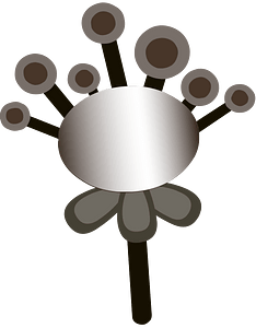 Brown fantasy plant