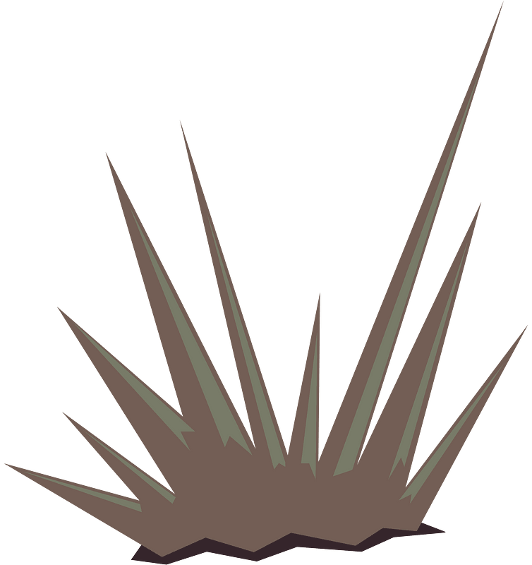 Brown fantasy plant