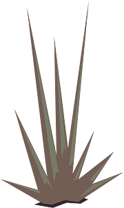 Brown fantasy plant