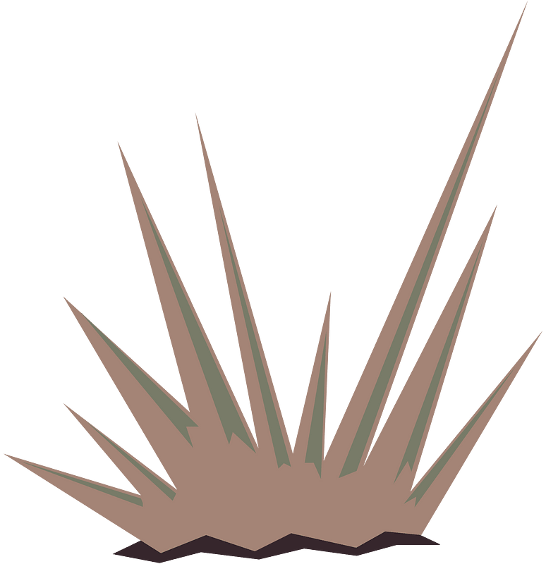 Brown fantasy plant