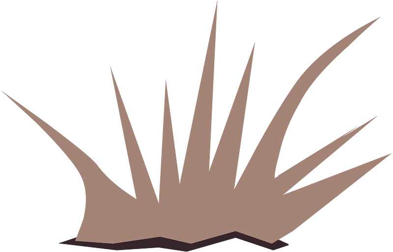 Brown fantasy plant