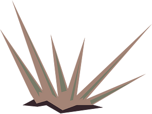 Brown fantasy plant