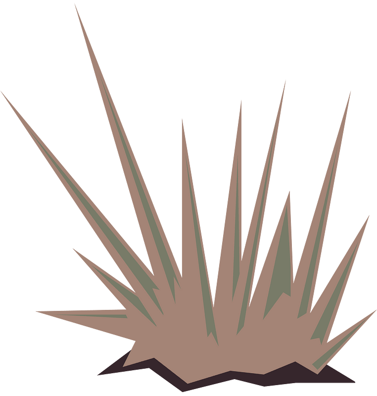 Brown fantasy plant