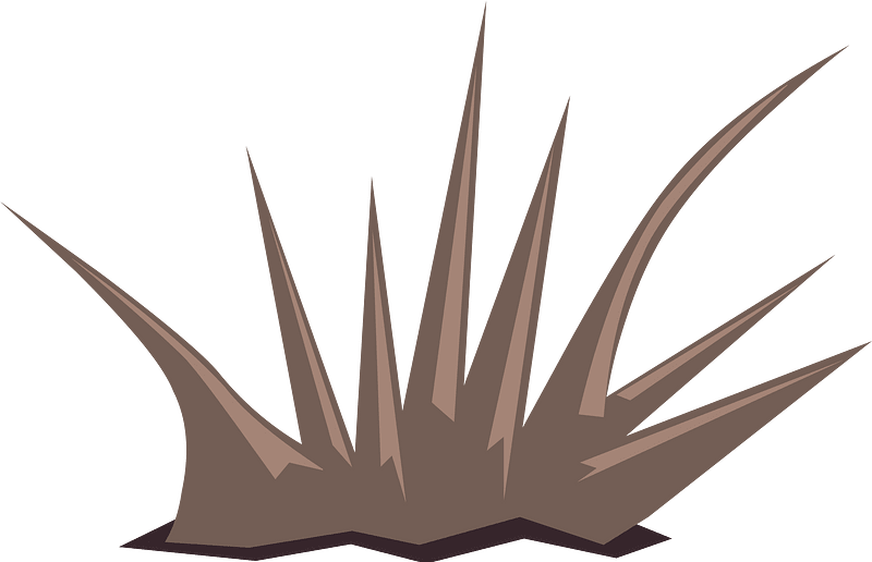Brown fantasy plant